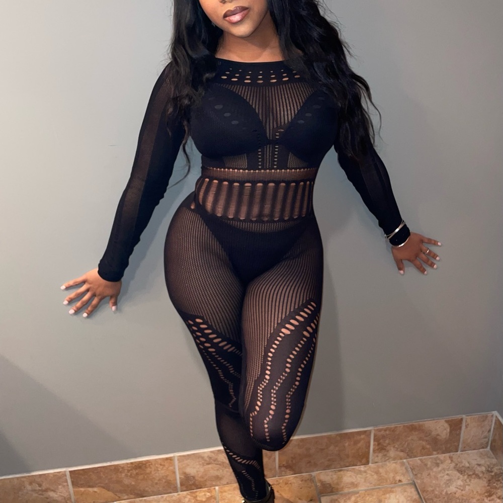 Black jumpsuit
